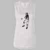 Ladies' Bella Flowy Scoop Muscle Tank Thumbnail