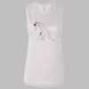 Ladies' Bella Flowy Scoop Muscle Tank Thumbnail