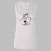 Ladies' Bella Flowy Scoop Muscle Tank Thumbnail