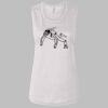 Ladies' Bella Flowy Scoop Muscle Tank Thumbnail