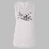 Ladies' Bella Flowy Scoop Muscle Tank Thumbnail