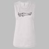 Ladies' Bella Flowy Scoop Muscle Tank Thumbnail
