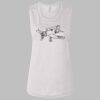 Ladies' Bella Flowy Scoop Muscle Tank Thumbnail