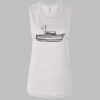 Ladies' Bella Flowy Scoop Muscle Tank Thumbnail