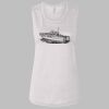 Ladies' Bella Flowy Scoop Muscle Tank Thumbnail