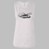Ladies' Bella Flowy Scoop Muscle Tank Thumbnail