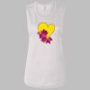 Ladies' Bella Flowy Scoop Muscle Tank Thumbnail