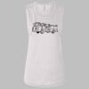 Ladies' Bella Flowy Scoop Muscle Tank Thumbnail