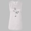 Ladies' Bella Flowy Scoop Muscle Tank Thumbnail