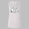 Ladies' Bella Flowy Scoop Muscle Tank Thumbnail