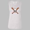 Ladies' Bella Flowy Scoop Muscle Tank Thumbnail