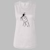 Ladies' Bella Flowy Scoop Muscle Tank Thumbnail