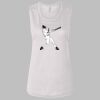 Ladies' Bella Flowy Scoop Muscle Tank Thumbnail