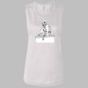 Ladies' Bella Flowy Scoop Muscle Tank Thumbnail