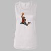 Ladies' Bella Flowy Scoop Muscle Tank Thumbnail