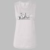 Ladies' Bella Flowy Scoop Muscle Tank Thumbnail