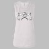 Ladies' Bella Flowy Scoop Muscle Tank Thumbnail