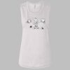 Ladies' Bella Flowy Scoop Muscle Tank Thumbnail