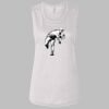 Ladies' Bella Flowy Scoop Muscle Tank Thumbnail