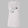 Ladies' Bella Flowy Scoop Muscle Tank Thumbnail