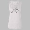 Ladies' Bella Flowy Scoop Muscle Tank Thumbnail