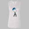 Ladies' Bella Flowy Scoop Muscle Tank Thumbnail