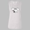 Ladies' Bella Flowy Scoop Muscle Tank Thumbnail