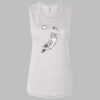 Ladies' Bella Flowy Scoop Muscle Tank Thumbnail