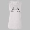 Ladies' Bella Flowy Scoop Muscle Tank Thumbnail