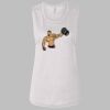 Ladies' Bella Flowy Scoop Muscle Tank Thumbnail
