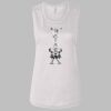 Ladies' Bella Flowy Scoop Muscle Tank Thumbnail