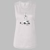 Ladies' Bella Flowy Scoop Muscle Tank Thumbnail