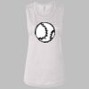 Ladies' Bella Flowy Scoop Muscle Tank Thumbnail