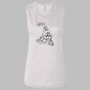 Ladies' Bella Flowy Scoop Muscle Tank Thumbnail