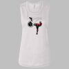 Ladies' Bella Flowy Scoop Muscle Tank Thumbnail
