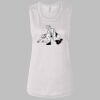 Ladies' Bella Flowy Scoop Muscle Tank Thumbnail