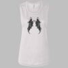 Ladies' Bella Flowy Scoop Muscle Tank Thumbnail