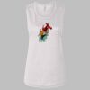 Ladies' Bella Flowy Scoop Muscle Tank Thumbnail