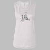 Ladies' Bella Flowy Scoop Muscle Tank Thumbnail