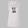 Ladies' Bella Flowy Scoop Muscle Tank Thumbnail
