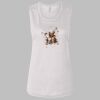 Ladies' Bella Flowy Scoop Muscle Tank Thumbnail