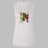 Ladies' Bella Flowy Scoop Muscle Tank Thumbnail