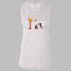 Ladies' Bella Flowy Scoop Muscle Tank Thumbnail