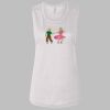 Ladies' Bella Flowy Scoop Muscle Tank Thumbnail