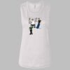 Ladies' Bella Flowy Scoop Muscle Tank Thumbnail