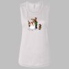 Ladies' Bella Flowy Scoop Muscle Tank Thumbnail