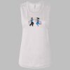 Ladies' Bella Flowy Scoop Muscle Tank Thumbnail