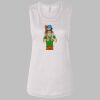 Ladies' Bella Flowy Scoop Muscle Tank Thumbnail