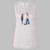 Ladies' Bella Flowy Scoop Muscle Tank Thumbnail