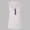 Ladies' Bella Flowy Scoop Muscle Tank Thumbnail